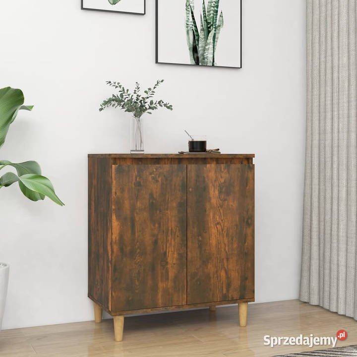 Szafka przydymiony dąb 60x35x70 WM815156 mazowieckie Warszawa