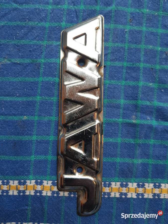 Oryginalny czechosłowacki emblemat na zbiornik