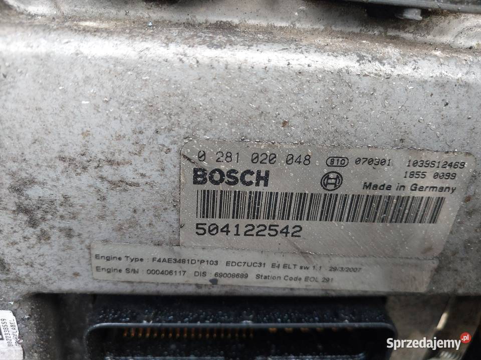 SILNIK IVECO EUROCARGO TECTOR 39 75E16 160 E5 Pleszew