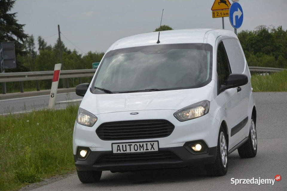 Ford Transit Courier 15EcoBlue Polski Salon welurowa tapicerka Sędziszów Małopolski