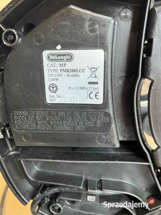 Kolbowy ekspres ciśnieniowy DeLonghi EC 201CD wielkopolskie Tuliszków