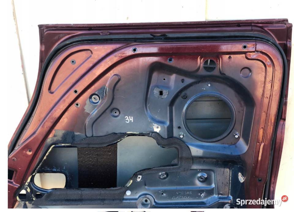 Drzwi tylne prawe Volvo S80 I 98 Drzwi