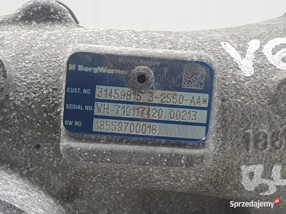 TURBOSPRĘŻARKA Volvo V60 V90 XC60 II XC90 II 20 Części samochodowe Chełm