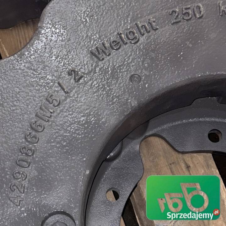 OBCIĄŻNIK KOŁA 250 4290866M3 4290866M5 Valtra Wilkowo sprzedam