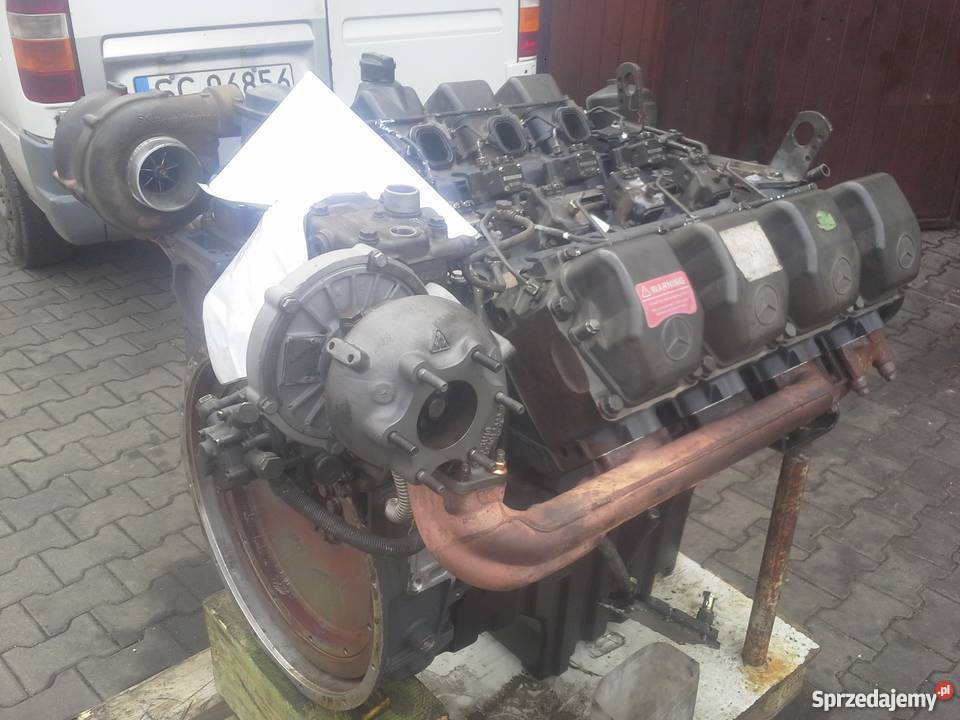 CLAAS Mercedes OM 502 LA V8 OM502LA 390kW530 śląskie Kłobuck