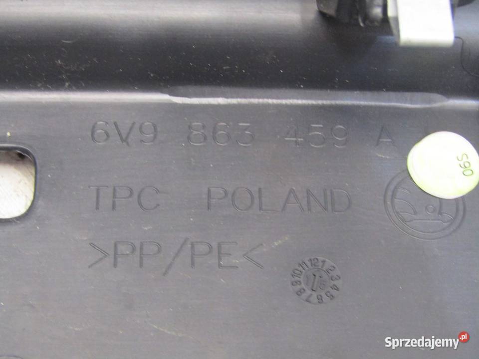OSŁONA PASA TYLEGO BAGAŻNIKA FABIA III KOMBI lubelskie