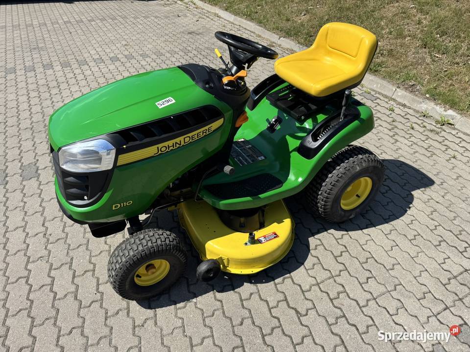 Traktorek kosiarka John Deere D110 19 BS PŁUG podlaskie