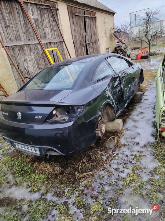 Zderzak peugeot 407 coupe silnik skrzynia Mórkowo