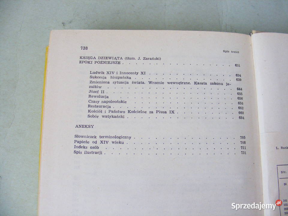 Zarys dziejów religii Keller Dzieje papiestwa dolnośląskie Oborniki Śląskie sprzedam