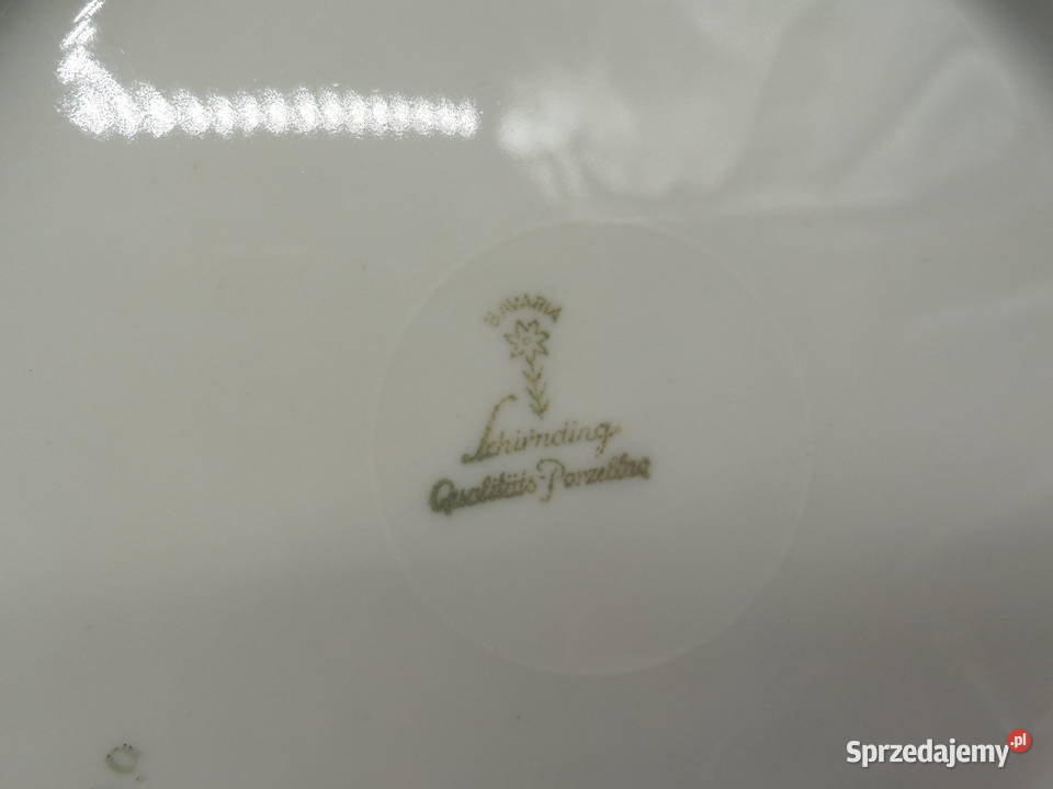 Zestaw śniadaniowy trio z porcelany Schirnding wielkopolskie Raszków