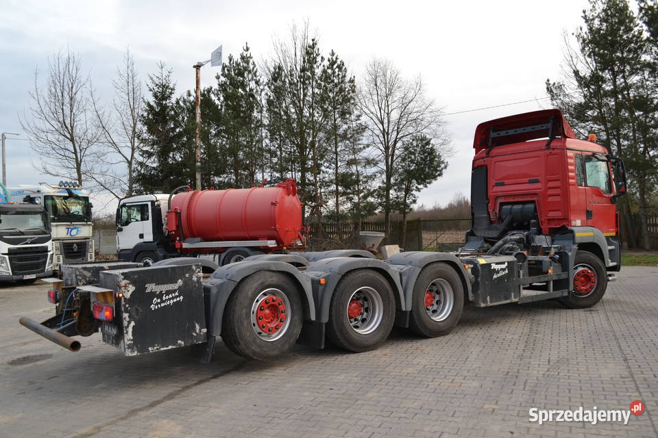 MAN TGS 35480 8x4 4 OŚ SKRĘTNA RAMA DŁ 79 m nie Do zabudowy Samochody ciężarowe Radom