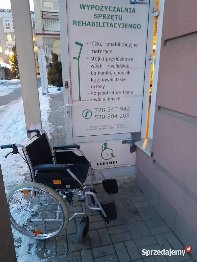 Wózki Inwalidzkie Nowe Powystawowe Używane mazowieckie