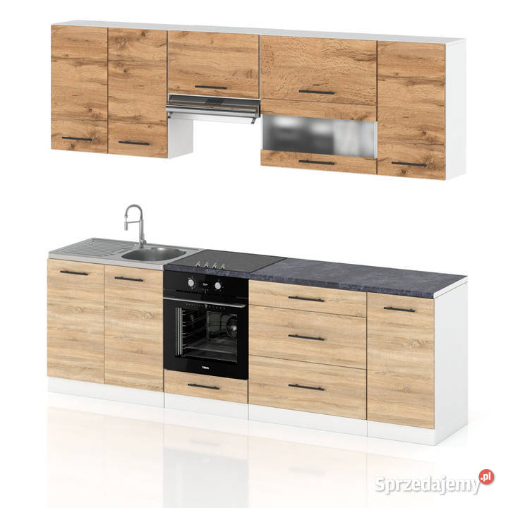 Meble Kuchenne Drewniane Kuchnia Marocco 26m 157cm warmińsko-mazurskie Elbląg sprzedam