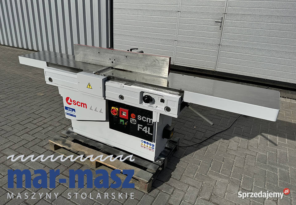 Wyrówniarka strugarka SCM typ F4 L MARMASZ pomorskie Sierakowska Huta