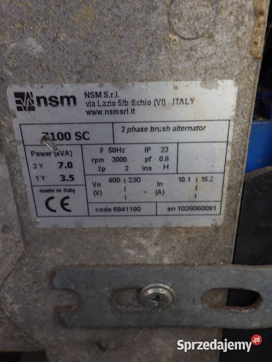 Agregat prądotwórczy WACKER NEUSON GV 7003 A 71