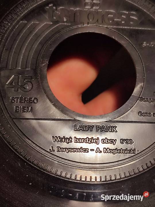 Płyta winylowa z grupy Lady Pank Wciąż bardziej Złotoryja