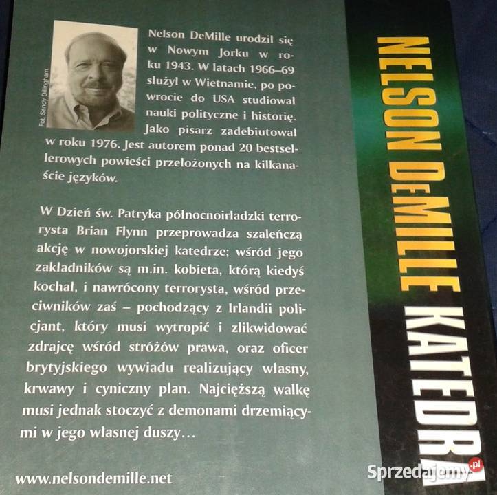 Katedra Nelson DeMille Rok wydania 2007 Chełm
