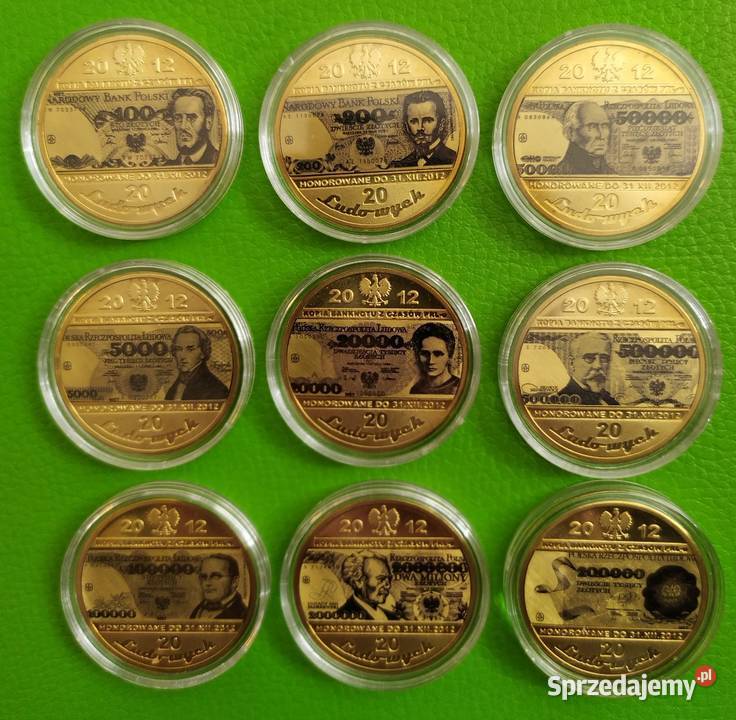 Folder Banknot 20 Bitwa Warszawska Piłsudski 19 Sosnowiec sprzedam