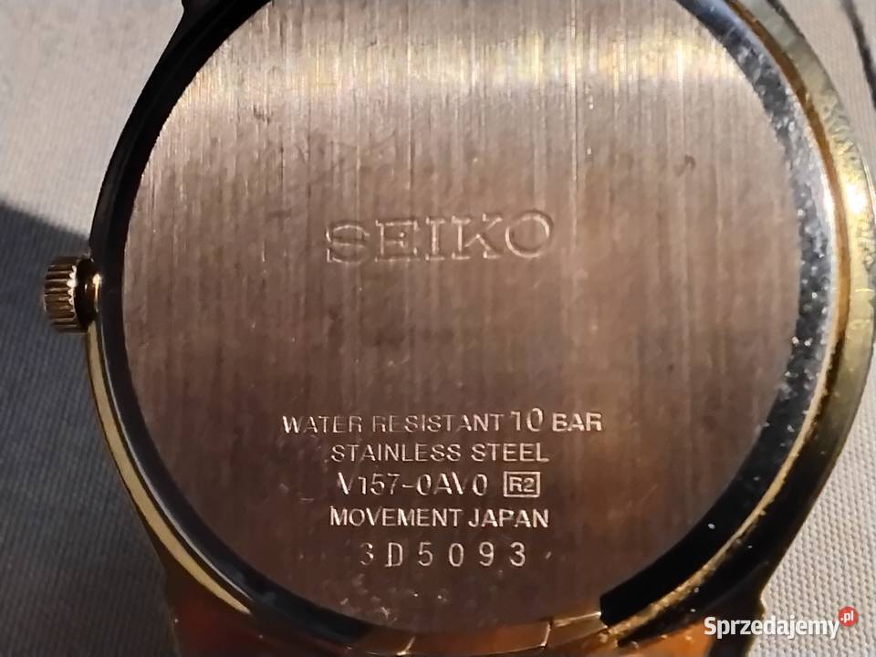 Seiko solar gold SNEP1342 Lublin