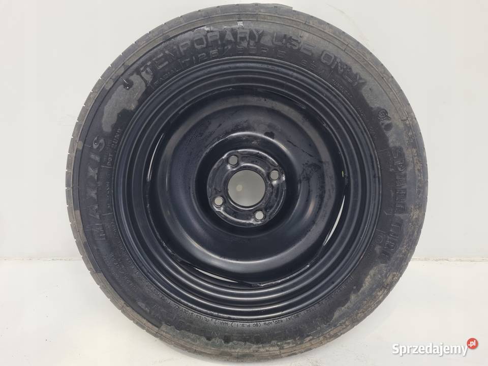 KOŁO DOJAZDOWE Peugeot 207 dojazdówka 12580 R15 Samochodowe Chełm sprzedam