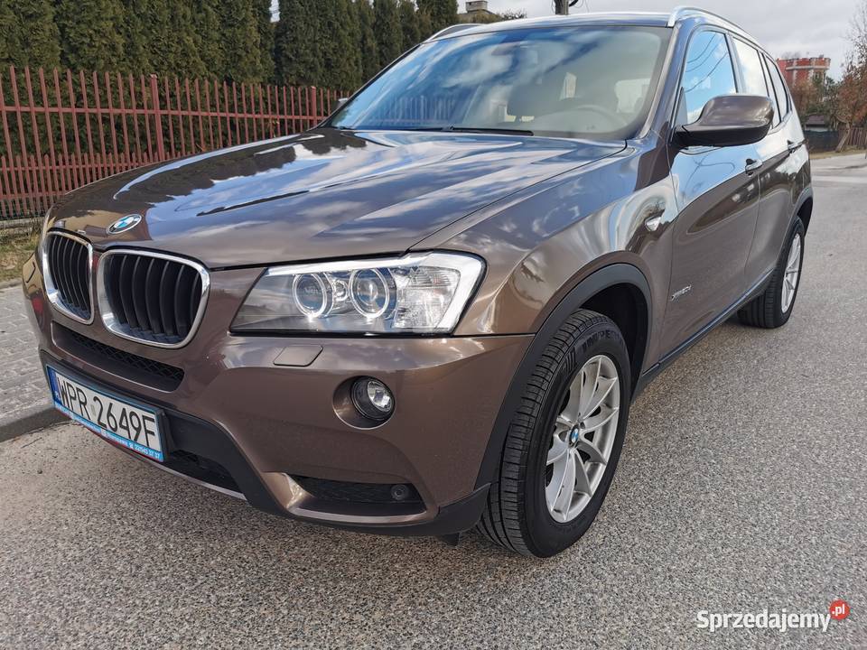 Bmw X3 Diesel 184 Xdrive Salon Polska XENON 2012 mazowieckie Warszawa