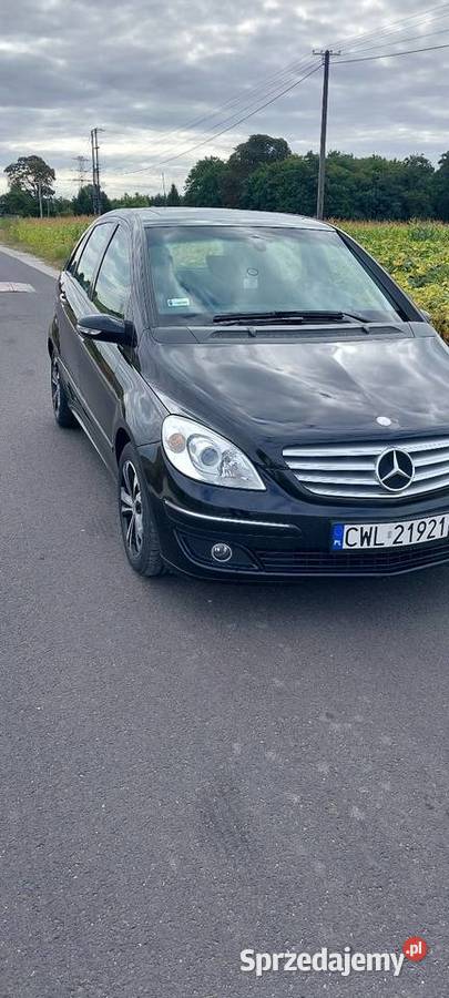 Mercedes B klasa 2007r w stanie bezwypadkowy czujnik zmierzchu Izbica Kujawska