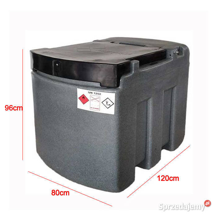 ZBIORNIK NA OLEJ NAPĘDOWY 600L Warszawa