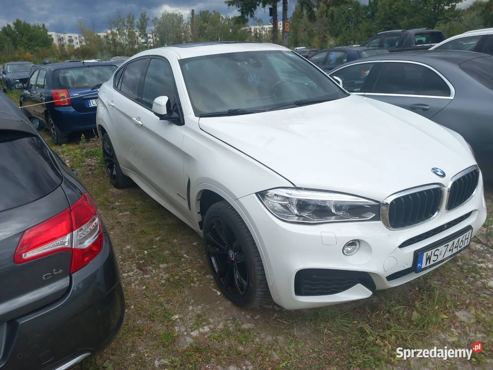 BMW X6 F16 30 benzyna 2016 Siedlce sprzedam