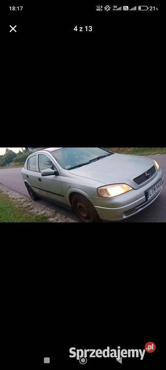 Opel astra g 20d 101 okazja Radecznica