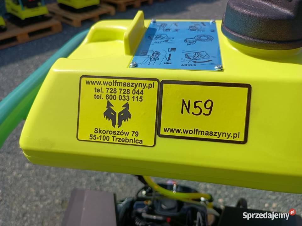 ZAGĘSZCZARKA STOPOWA UBIJAK AMMANN ATR 60 dolnośląskie Trzebnica