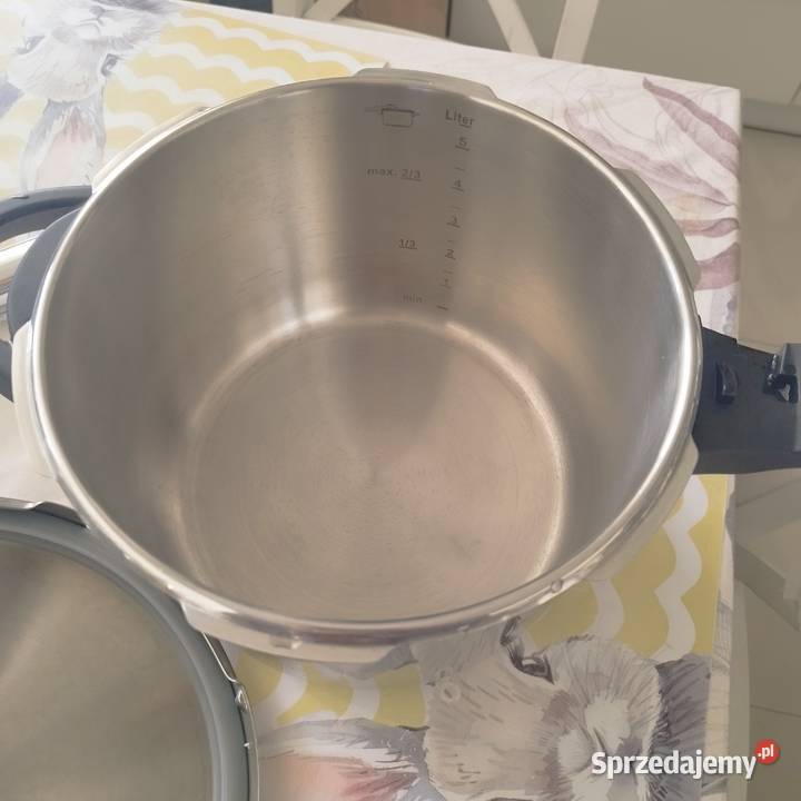 Szybkowar stalowy Crofton Premium 6L AGD drobne Ząbki