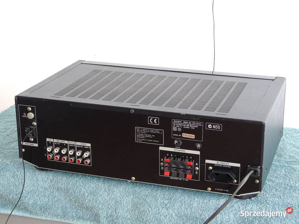 Wzmacniacz z radiem Sony STRDE135 RDS sprawny i Amplitunery podkarpackie Jasło sprzedam