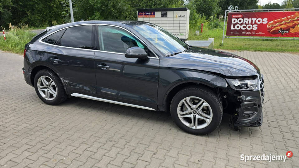 Audi Q5 Sportback S line 20TDI Skóra Alcantara elektrochrom. lusterko wst. mazowieckie Karczew sprzedam