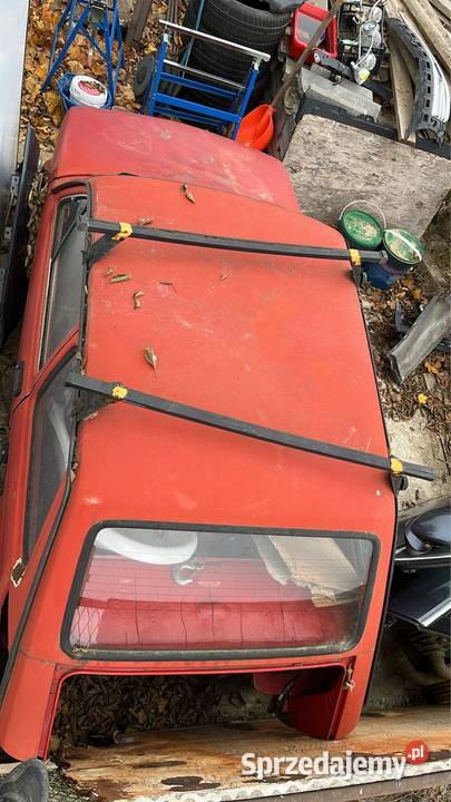 Fiat 126 papierami 126 Kraków