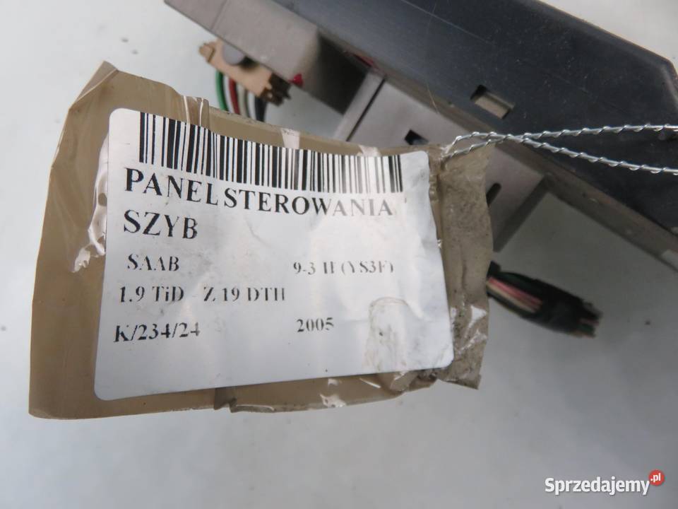 PANEL SZYB SAAB 93 II 12805715 12805707 Panele sterowania, przełączniki