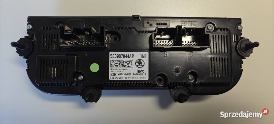 Skoda Octavia III FL panel klimatyzacji śląskie Zabrze