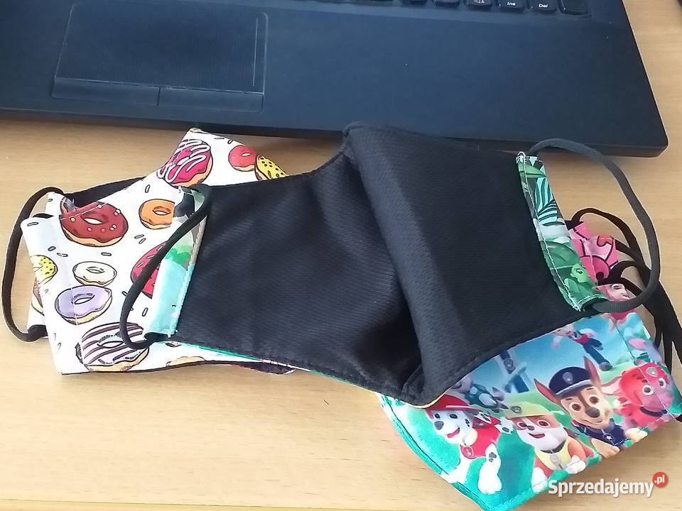 Maseczki materiałowe różne wzory i kolory dolnośląskie Bielawa