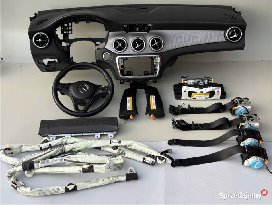MERCEDES GLA X156 AIRBAG DESKA PODUSZKI PASY dolnośląskie Kłodzko