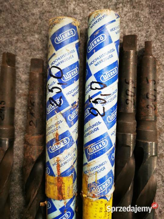 Wiertła nowe i używane PRL lubelskie Lublin