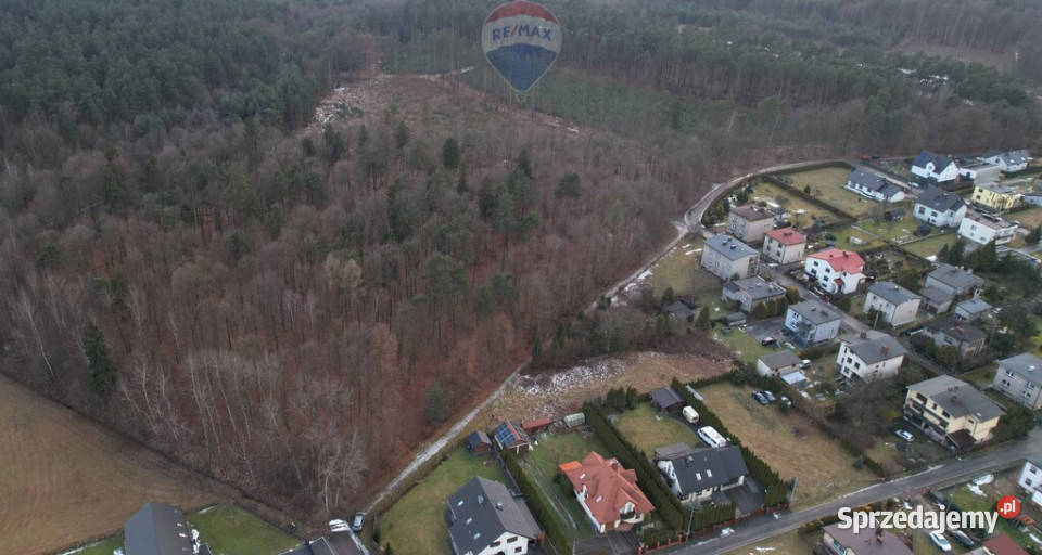 Działka budowlana lesie Kobiór 117 ar śląskie