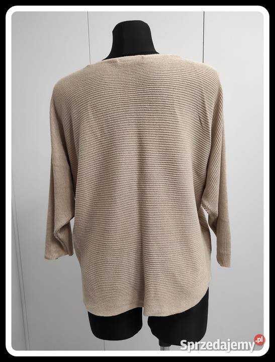 Everme rozmiar 40 L beżowy sweter Płock