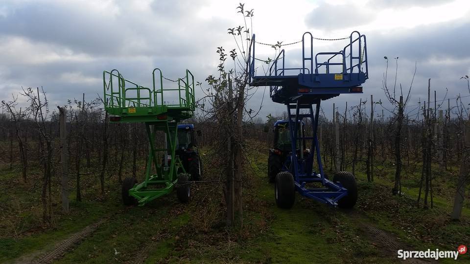 Platforma sadownicza do zrywania owoców unoszona Warka