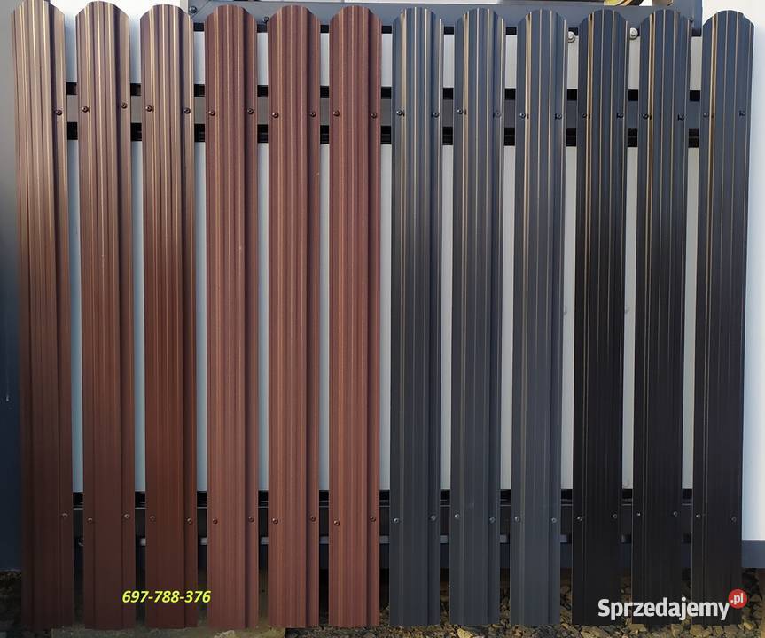 Sztachety metalowe malowane proszkowo PRODUCENT Ogrodzenia i bramy