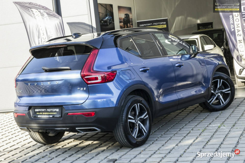 Volvo XC 40 R Design Blisy LEDY Harman Kardon światła do jazdy dziennej Motoryzacja Dębogórze