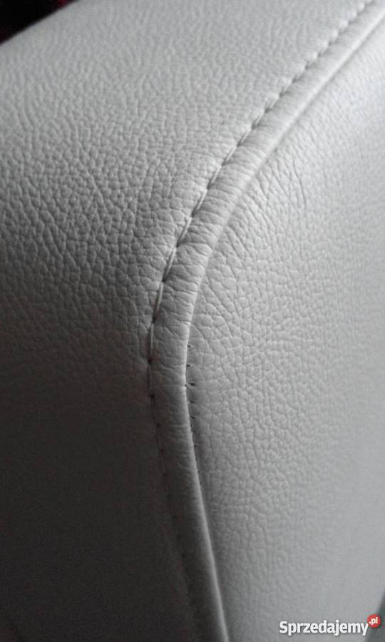 FOTELE BIAŁE marka PMW SKÓRA modyfikowana Gdynia