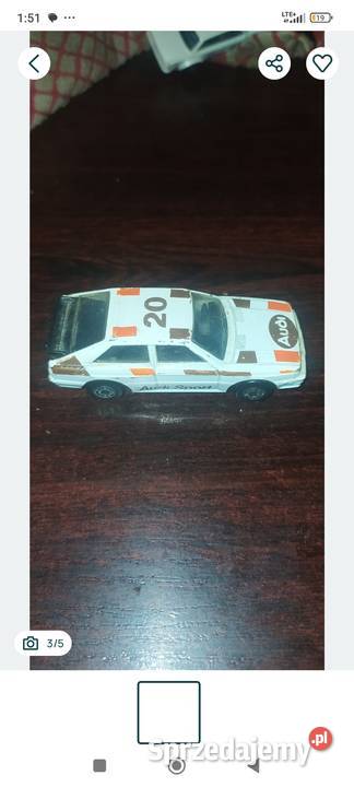 Audi Quatrro 1982 HotWeels dolnośląskie Kłodzko sprzedam