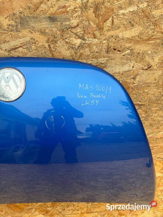 Vw Beetle Garbus kod lak LW5Y MASKA POKRYWA Maski wielkopolskie Słowikowo