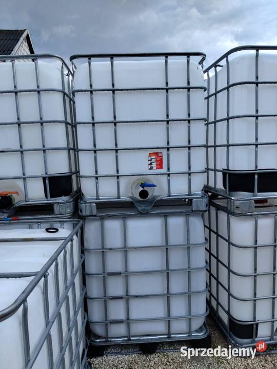 Mauzer mauser paletopojemnik IBC 1000l 600l Zbiorniki na deszczówkę świętokrzyskie Chęciny