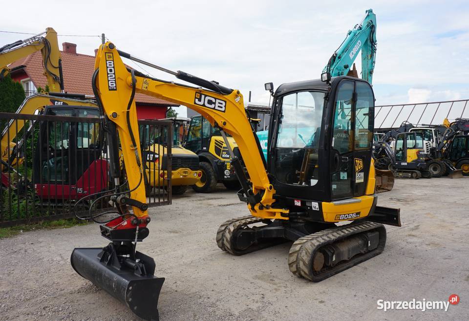 Minikoparka JCB 8026 2018 świętokrzyskie Jeziorko