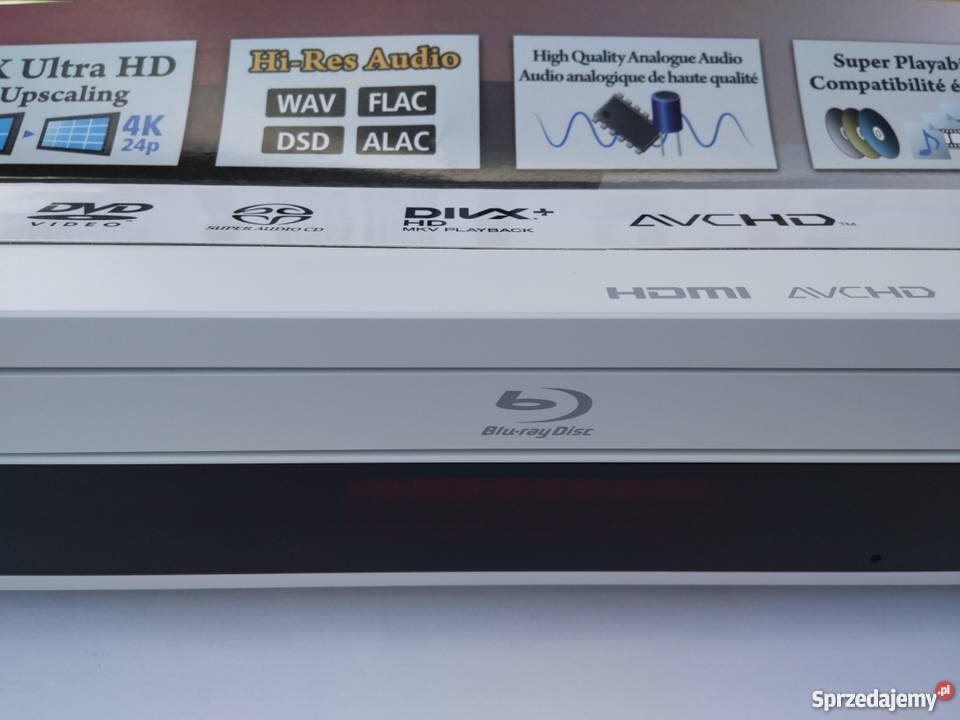 Pioneer BDPX300 UHD 3D DAC HiRes SACD komplet Dęblin sprzedam